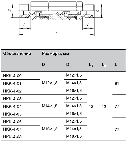 Схема Клапана НКК-6