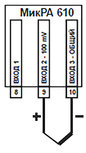 Рис.1. Схема регулятора температуры МикРА 610