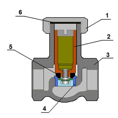 Схема Клапана Э-155
